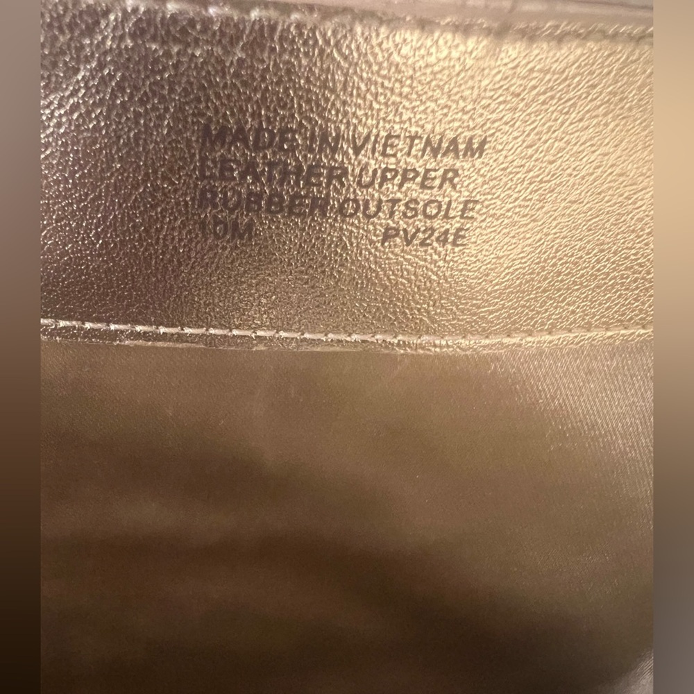 Michael Kors Metallic Gold Ankle Boots - Picture 4 of 4